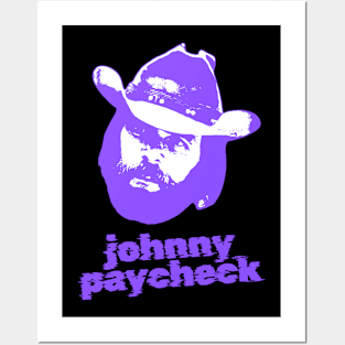 Johnny paycheck ||| 70s retro Posters and Art